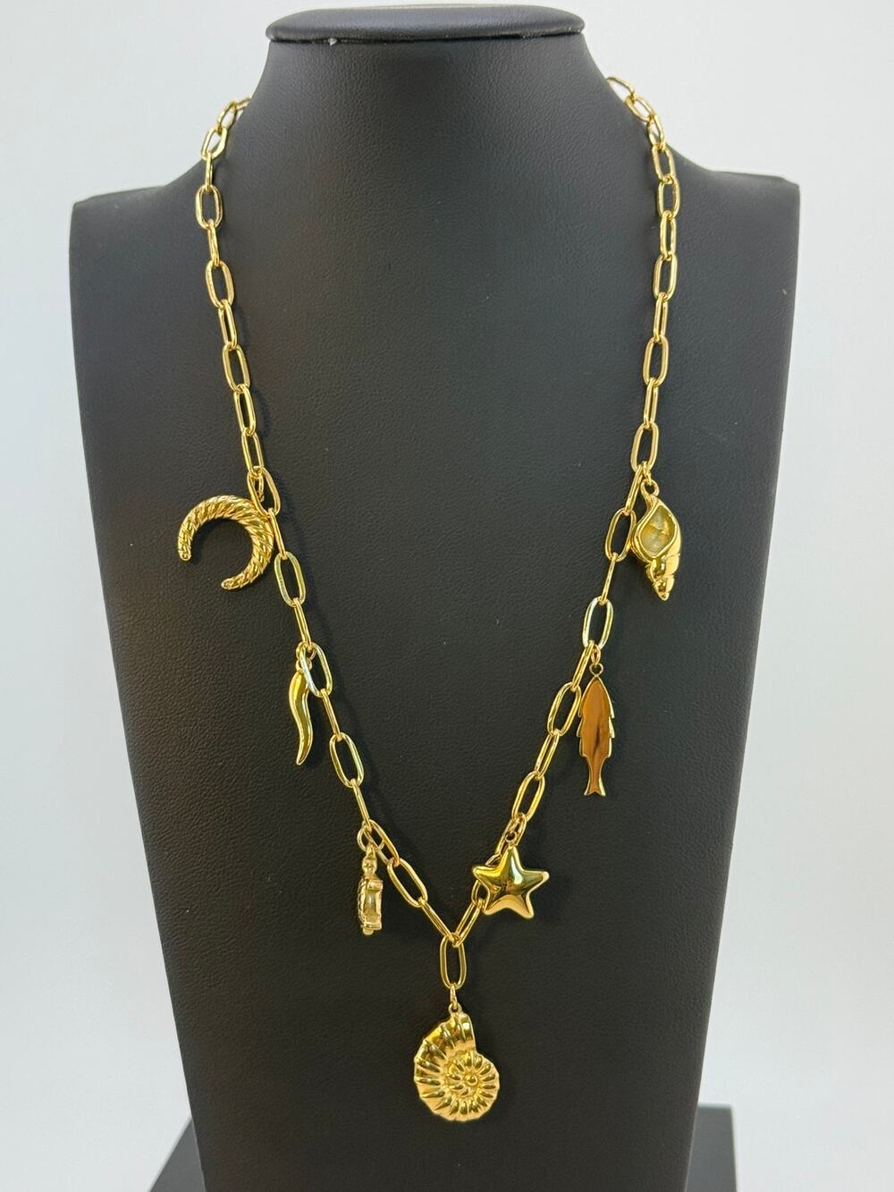 Namaste Handmade Lavalle Sea Charm Necklace